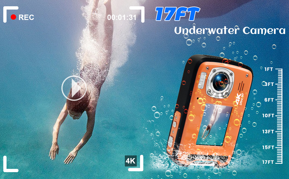 17FT Underwater Camera