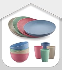 Plates Cups and Bowls Set