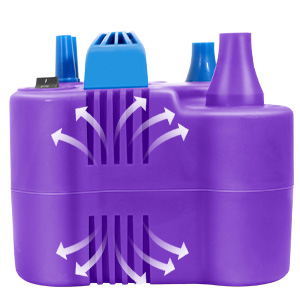 Exclusive Inflation Port for Small Balloons The electric balloon pump