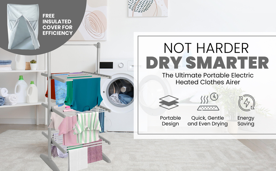 3 Tier Electric Clothes Dryer