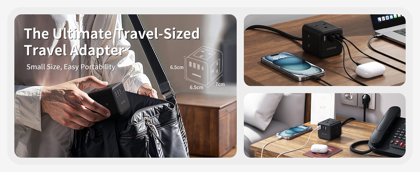 UK to European Plug Adapter