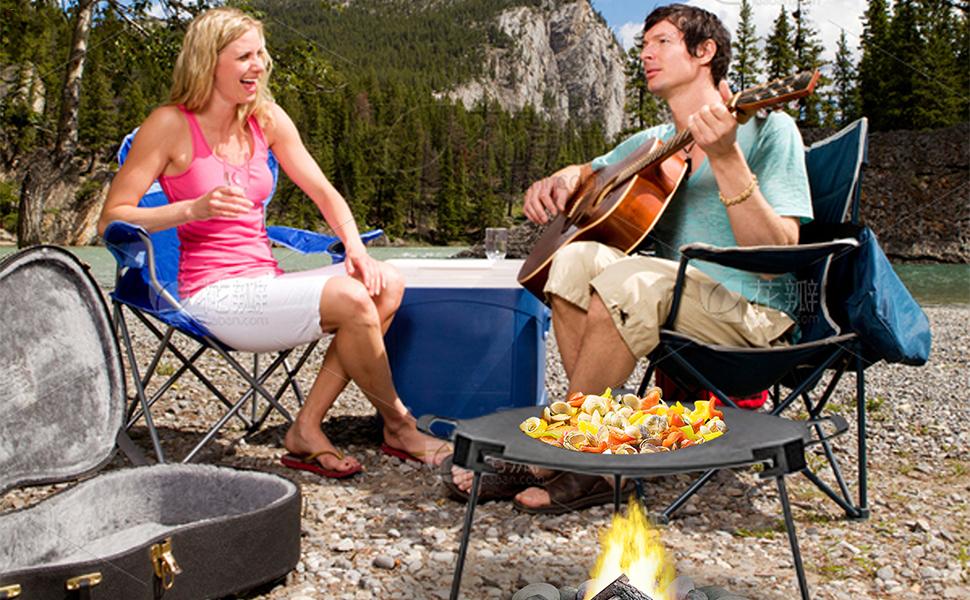 Camping Tripod For Cooking,Fire Pit Tripod For Cooking