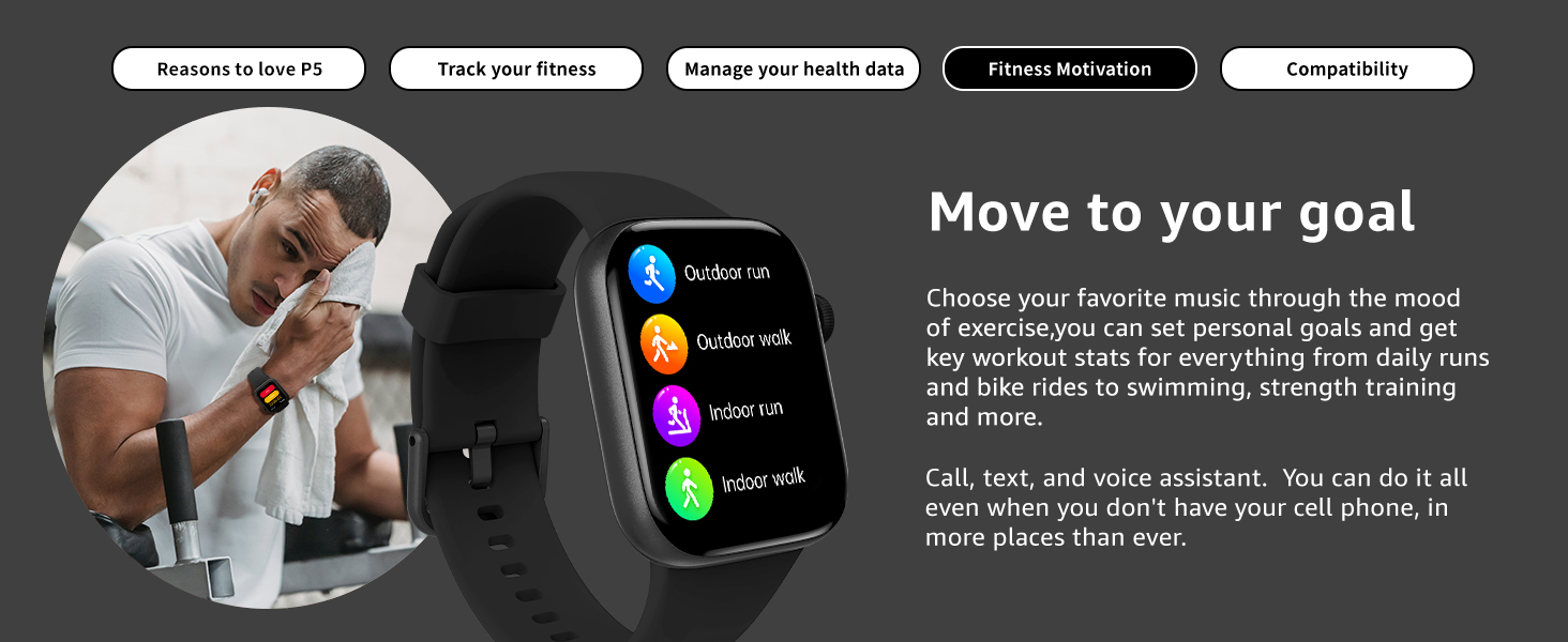 acclafit smart watch