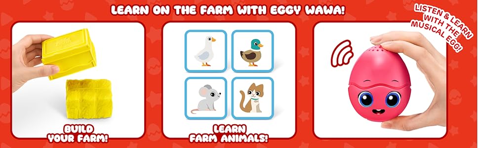 Interactive, Imaginative play, Motor skills, Development, Preschool, baby toy, educational toy