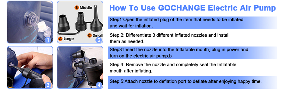 air mattress inflator
