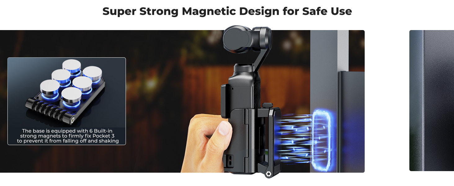 magnetic base for dji osmo pocket 3