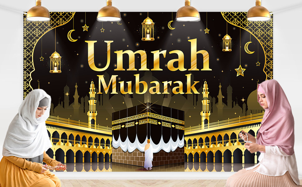 Umrah Mubarak Banner