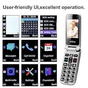 flip phones unlocked sim free