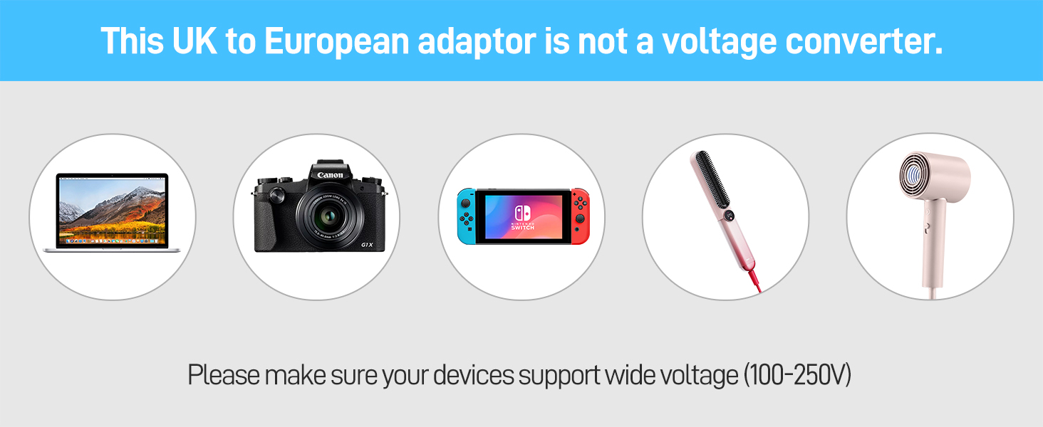 uk to eu plug adapter
