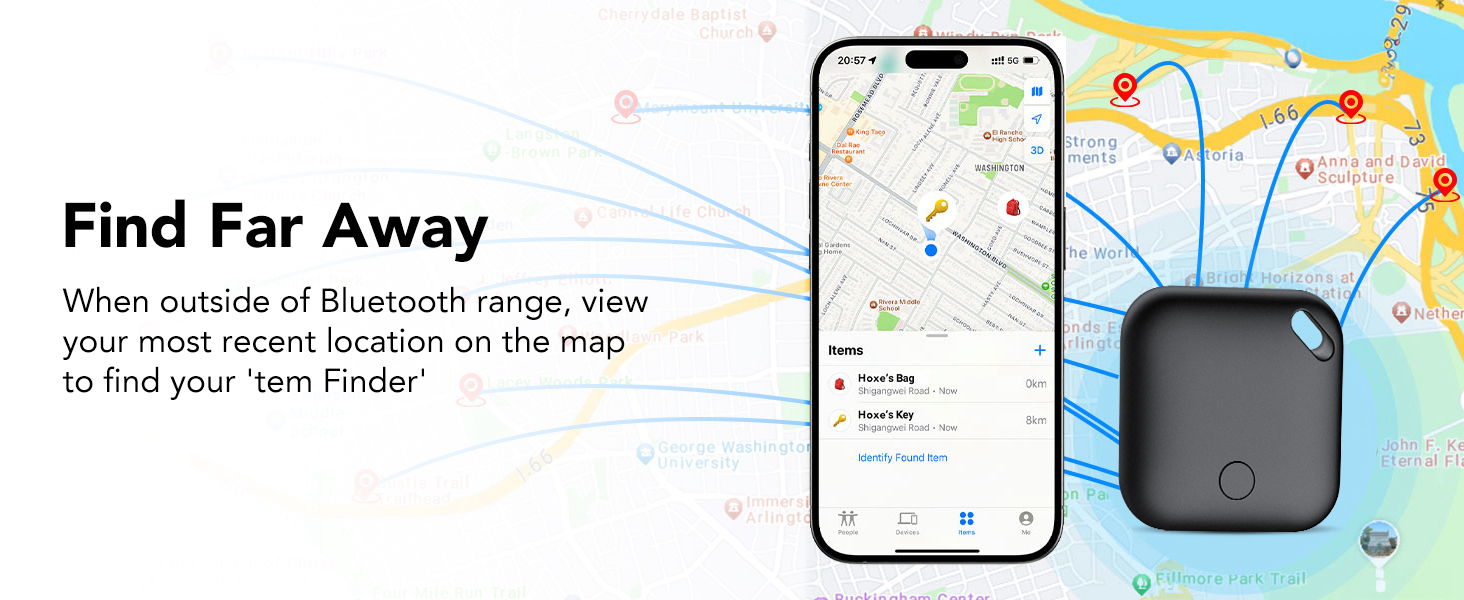 Air Tracker Tags Bluetooth Key Finder Tracker Wireless Air tracker Wireless key tracker