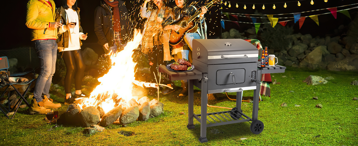 Charcoal Portable BBQ Grill