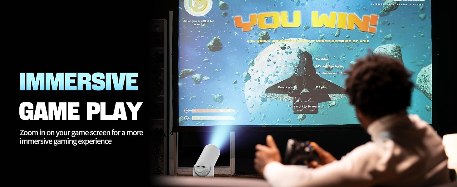 Home projector Indoor projector Gaming projector Outdoor projector