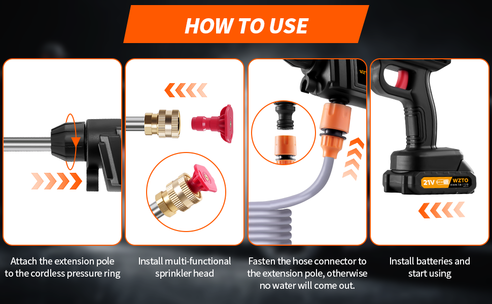 Cordless Pressure Washer