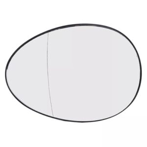 Crozgan Wing Mirror Glass Heated Left Side Convex Glass Heated Replacement Left Driver Side for Mini Cooper R55 R56 R57 R58 R59 R60 R61 2007-2015 51162755625
