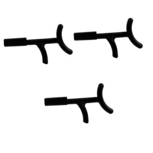 BESPORTBLE Fletching Re Tool The Tools Arrow Scraper Fletching Glue Remover Arrow Shaft Remover Tool Arrow Glue Remover Fletching Remover for Hunting Arrow Black Plastic