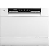 SIA TT02BL 39L Table Top Counter Mini Freezer, 4 Star Freezer Rating, Removable Wire Shelf, Rever...
