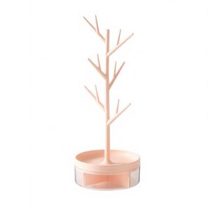 MENGCOOL Jewellery Stand 3 in 1 Jewelry Tree Necklace Bracelet Display Holder Jewellery Organiser Stand for Necklaces Bracelets Rings Earrings and Watches