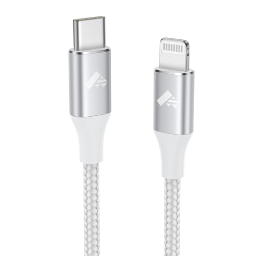 USB C to Lightning Cable 2M iPhone Fast Charger Cable USB C [ MFi Certified ] USBC to Lightning Cable Nylon iPhone Cable USB-C Charging Lead for iPhone 14 13 12 11 Pro Max Mini X XS XR 8 8Plus