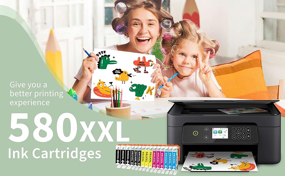580XXL 581XXL ink cartridges