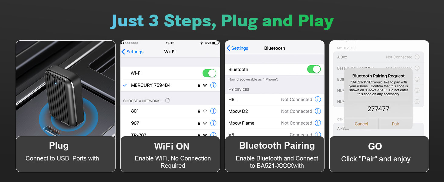 apple play car adapter