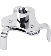 Thsakzo Universal Oil Filter Wrench,3 Jaw Adjustable Oil Filter Removal Tool,54mm-116 Mm Diameter...