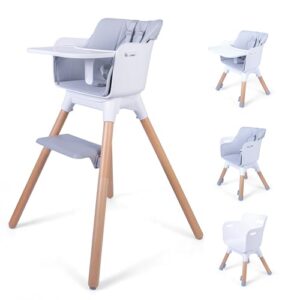 Red Kite Feed Me Kombo 3-in-1 Wooden Highchair/Lo Chair/Infant Chai