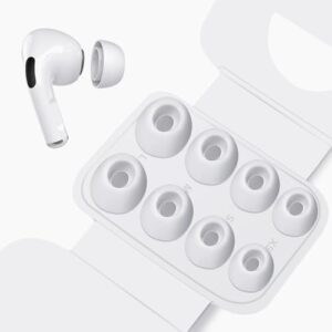HEEKIM Replacement Ear Tips for Airpods Pro/Airpods Pro 2 with Noise Reduction Hole
