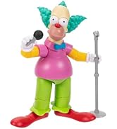 The Simpsons 12.7cm Bart Collectible Action Figure by JAKKS Pacific, with Skateboard Accessory, A...