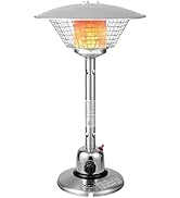 COSTWAY Oil Filled Radiator, 3 Heat Settings Portable Electric Heater with Towel Racks, Overheat ...