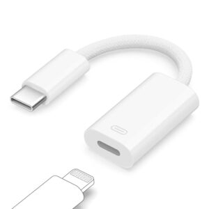 Seminer USB C to Lightning Headphone Audio Adapter