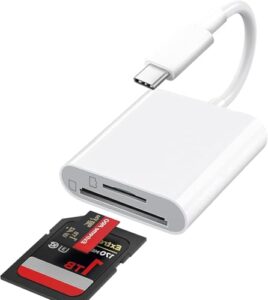 USB C SD Card Reader