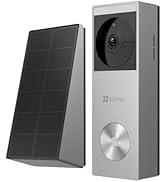 EZVIZ Dual-Lens Doorbell Camera Wireless, NO Monthly Fee, 32 GB Local Storage, Human/Package Dete...