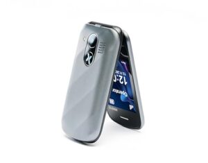 Maxcom MM815 Flip Phone for Elderly 2G Mobile Phones with Easy to Read 2.4" Screen and Loud Volume