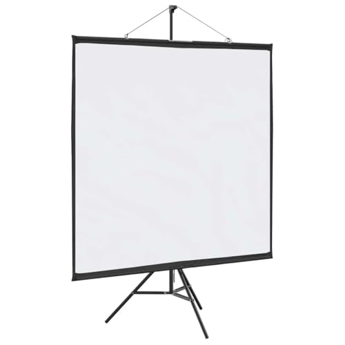 idaxl projection screen with tripod - 67 inch matte screen