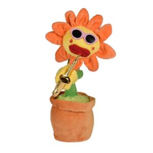 DAWCBVJQ 30cm Sunflower Sensory Toy With 80 Song