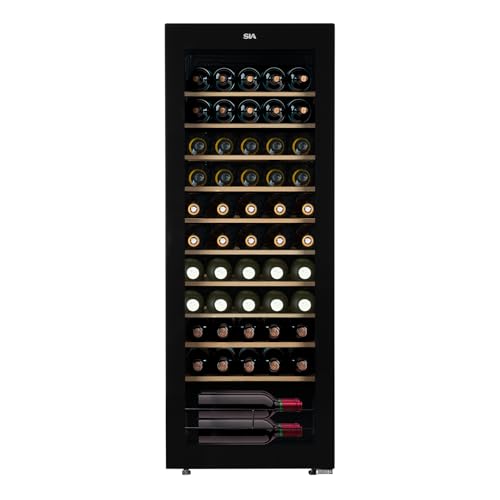 SIA HSWC150BL/G Freestanding Under Counter 150L Wine Cooler Fridge