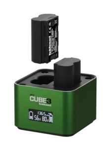 Hähnel - ProCube3 - For Fujifilm - DSLR Duo Charger - Faster Charging - USB Type-C inpu