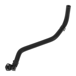 INFINAUTO Radiator Hose Engine Expansion Tank to Throttle Body No.1337868/13408388/1336027 for Vauxhall for Opel Corsa D 2007-2014 Rubber Black Good Sealing