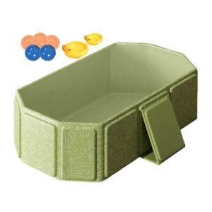 Foldable Baby Bathtub | Large Toddler Bath Tub | Portable Colapsible Shower Basin