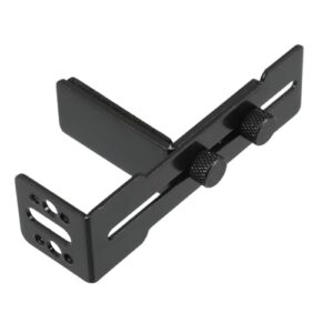 Veemoon Computer Graphics Cards Support Bracket Gpu Sag Support Bracket Desktop Bracket Gpu Mount Metal Construction 12cm Fan Slot Black Easy to Install