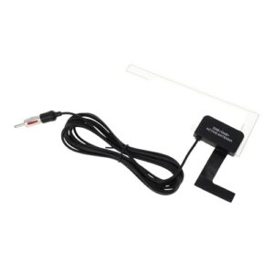 Partuto 1 Pc Universal Hidden Windshield Signal Antenna Car Truck Car Radio Aerial Mount Black DIN
