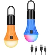 LE Rechargeable Camping Lantern, 1000 Lumen Bright LED Torch Rechargeable, 5 Modes Outdoor Search...