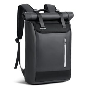 YULEEE Roll Top Waterproof Laptop Backpack for Women & Men