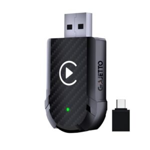 GAJETTO Wireless CarPlay Adapter UK – 2025 Upgraded CarPlay Wireless Adapter