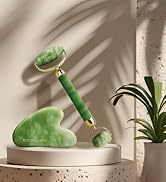 Rena Chris Facial Cupping Set & Gua Sha Facial Tool |Silicone Cupping Set & Rose Quartz Gua Sha S...