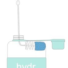 womens water bottle flat water bottle