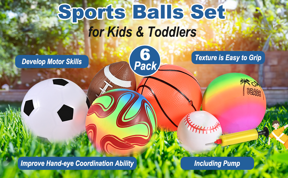 Balls for Toddlers 1-3