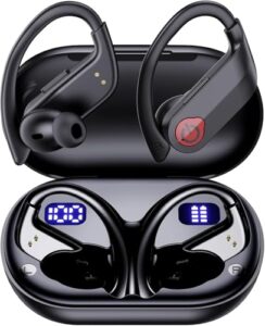 Wireless Earbuds Bluetooth 5.3 Headphones - Ear Buds with 4 ENC Noise Canceling Mic