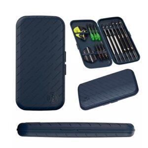 Harrows Darts Case Slim Case | The World's Smallest Lightest 6 Dart Case Darts Holder I Darts Case Holds 3 Darts & 6 Darts | Tough Hydrocarbon Construction I Holds 24pcs of Darts & Accessories
