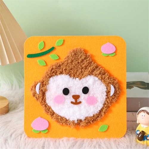 Tyuffghet DIY Embroidery Doll Set